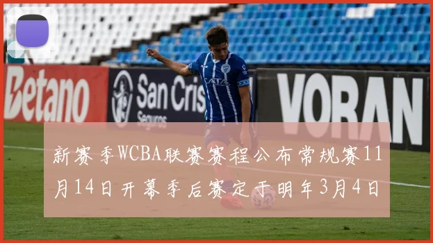 新赛季WCBA联赛赛程公布常规赛11月14日开幕季后赛定于明年3月4日启动