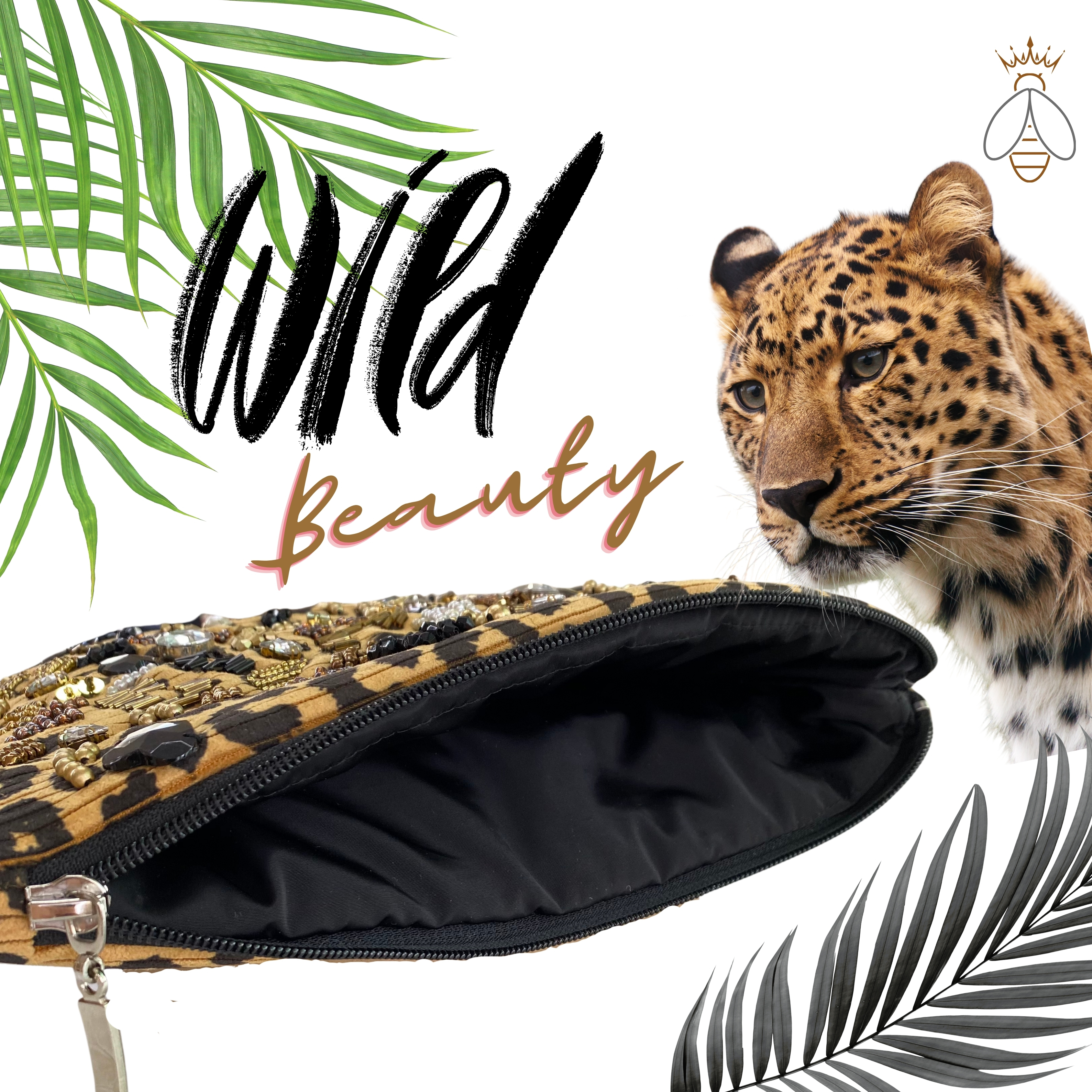 Wild Beauty Handmade El Çantası/Clutch