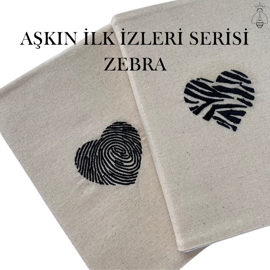 Aşkın İlk İzleri Zebra No:4 Defter